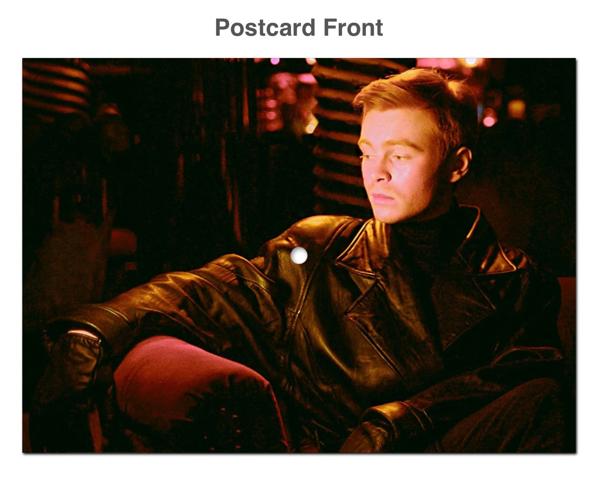 "Mad" Single - Signed Vinyl Postcard